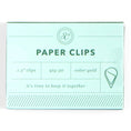 Load image into Gallery viewer, Keep It Together Paper Clips - Blue - Fancy That