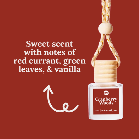Car Diffusers | NEW Holiday Scents: No Mylar Bag ( You are hanging your product) / Cranberry Woods - Fancy That