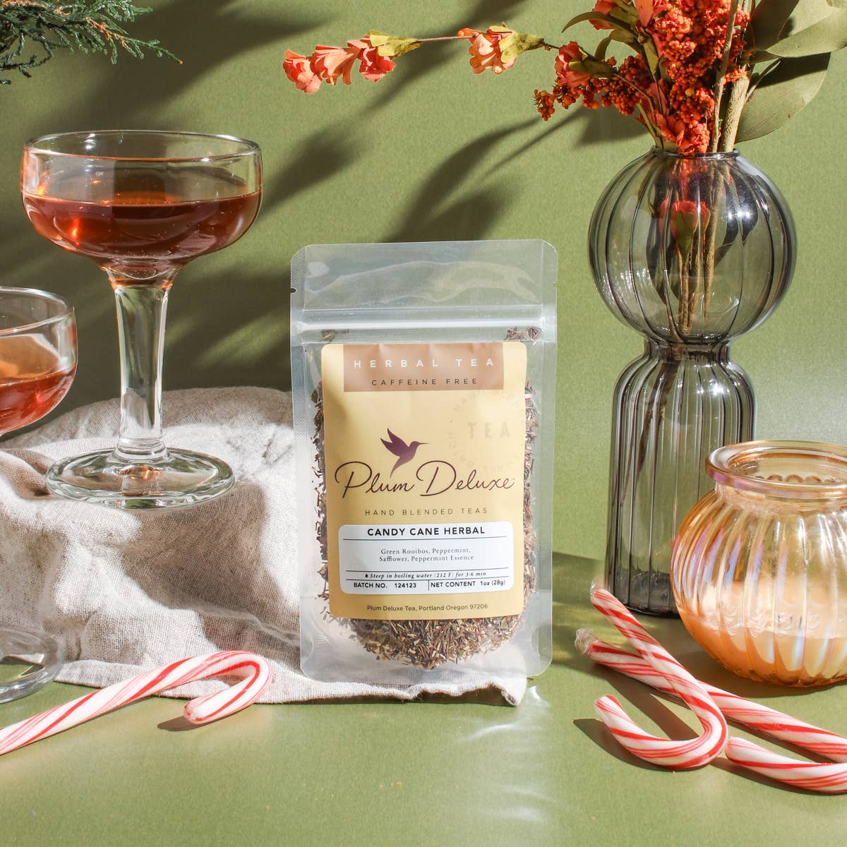 Candy Cane Herbal Loose Leaf Tea - Fancy That