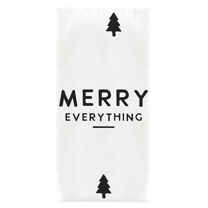 Holiday Tea Towel - Merry Everything - Fancy That