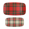 Load image into Gallery viewer, Red and White Plaid Melamine Tray Set - Fancy That