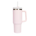 Load image into Gallery viewer, Blush Pink 40 oz Travel Tumbler - Fancy That