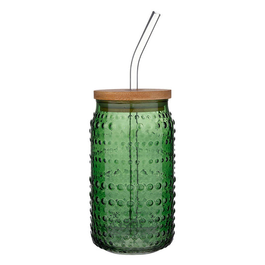 Green Glass Hobnail Tumbler - Fancy That