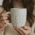 Load image into Gallery viewer, Cream Sweater Coffee Mug - Fancy That