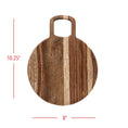 Load image into Gallery viewer, 10" Round Wood Cutting Board - Fancy That