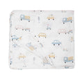 Load image into Gallery viewer, Bamboo Muslin Swaddle Blanket (Automobile) - Fancy That