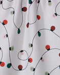 Load image into Gallery viewer, Geometry Holiday Lights Tea Towel - Fancy That