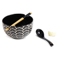 Load image into Gallery viewer, Ramen Noodle Bowl w/ Chopsticks, Spoon & Holder - Fancy That