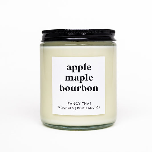 Apple Maple Bourbon Candle - Fancy That