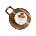 Load image into Gallery viewer, 10" Round Wood Cutting Board - Fancy That