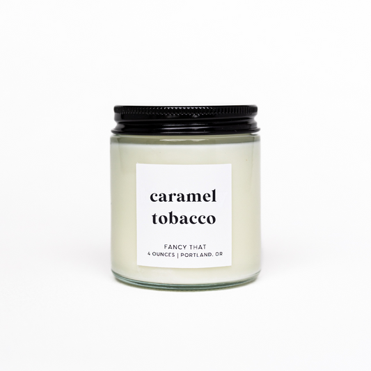 Caramel Tobacco Candle - Fancy That