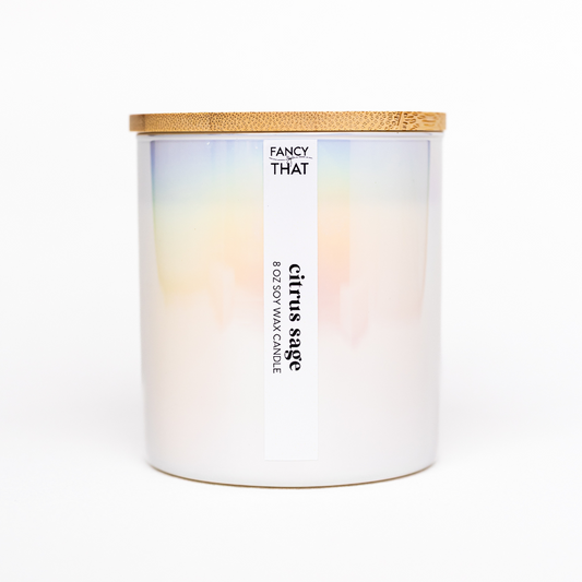 Citrus Sage Candle - 8 oz - Fancy That