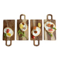 Load image into Gallery viewer, 9" Wood Tapas Boards - Set 4 - Fancy That