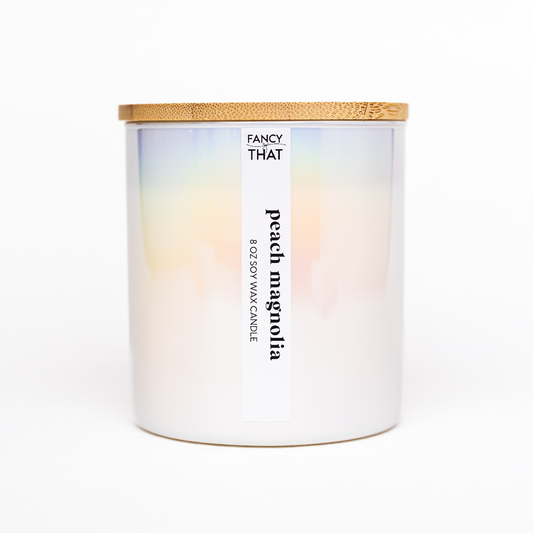 Peach Magnolia Candle - 8 oz - Fancy That