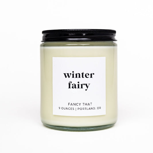 Winter Fairy Candle