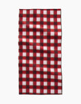 Load image into Gallery viewer, Geometry Jingle Plaid Towel - Fancy That