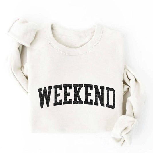 WEEKEND Graphic Sweatshirt - Fancy That