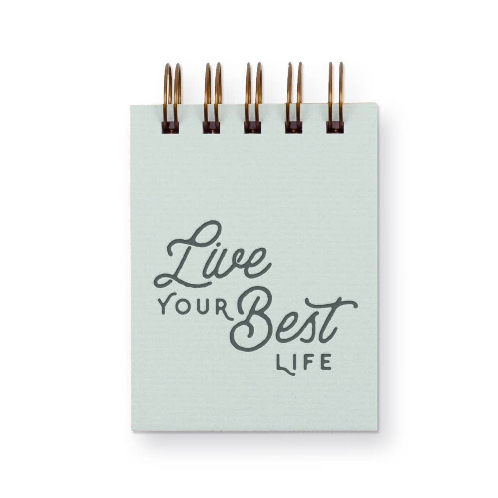 Live Your Best Life Mini Jotter Notebook - Fancy That