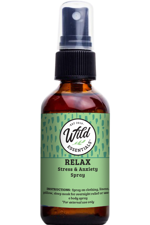 "Relax" Essential Oil calming Spray - 2 oz - Fancy That