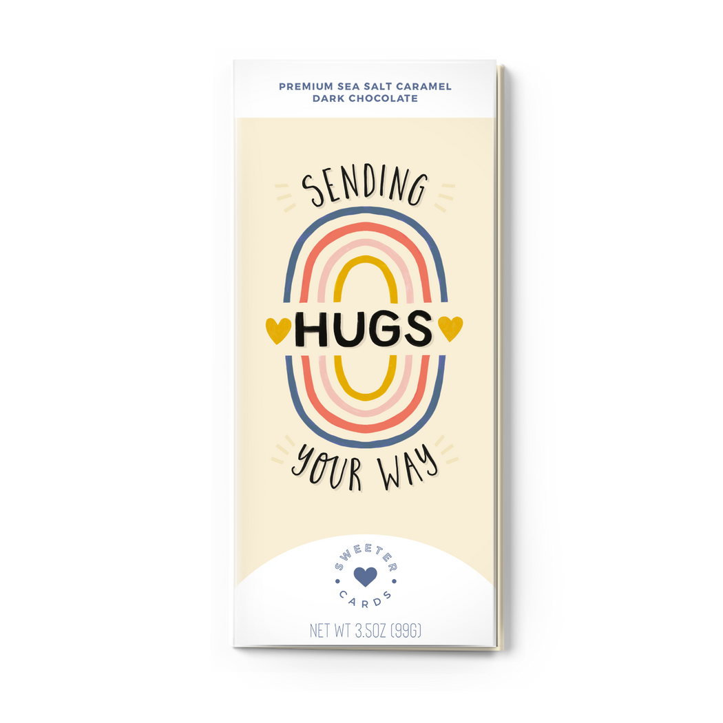 Sending Hugs (with chocolate) Card! - Fancy That