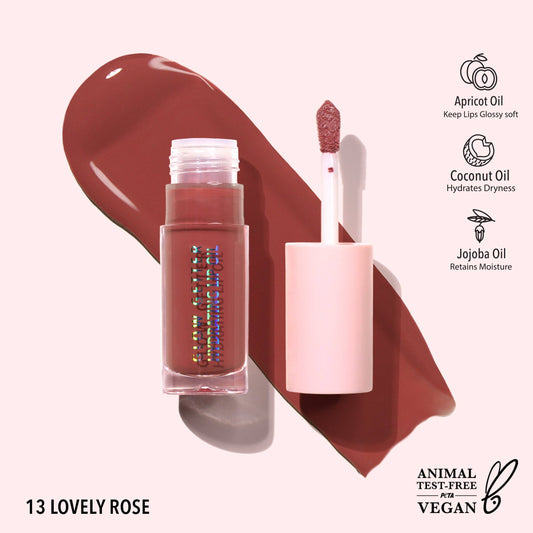 Glow Getter Hydrating Lip Oil - Lovely Rose - Fancy That