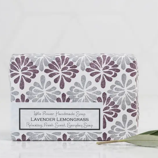 Lavender Lemongrass Handmade Soap - Fancy That