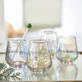 Load image into Gallery viewer, Grey Luster Wine Glass - Fancy That
