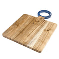 Load image into Gallery viewer, Wood Board with Enamel Handle - Dusty Blue - Fancy That
