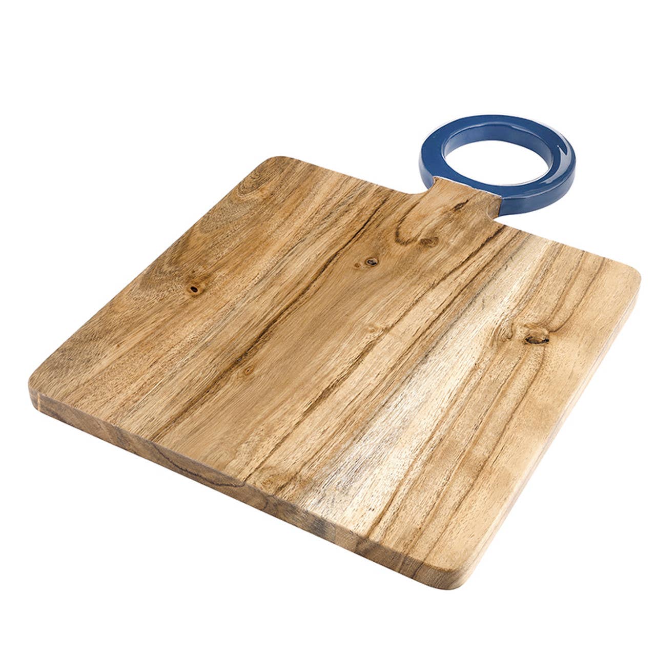Wood Board with Enamel Handle - Dusty Blue - Fancy That