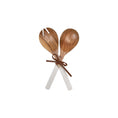 Load image into Gallery viewer, Marble and Wood Serving Utensils Set - Fancy That
