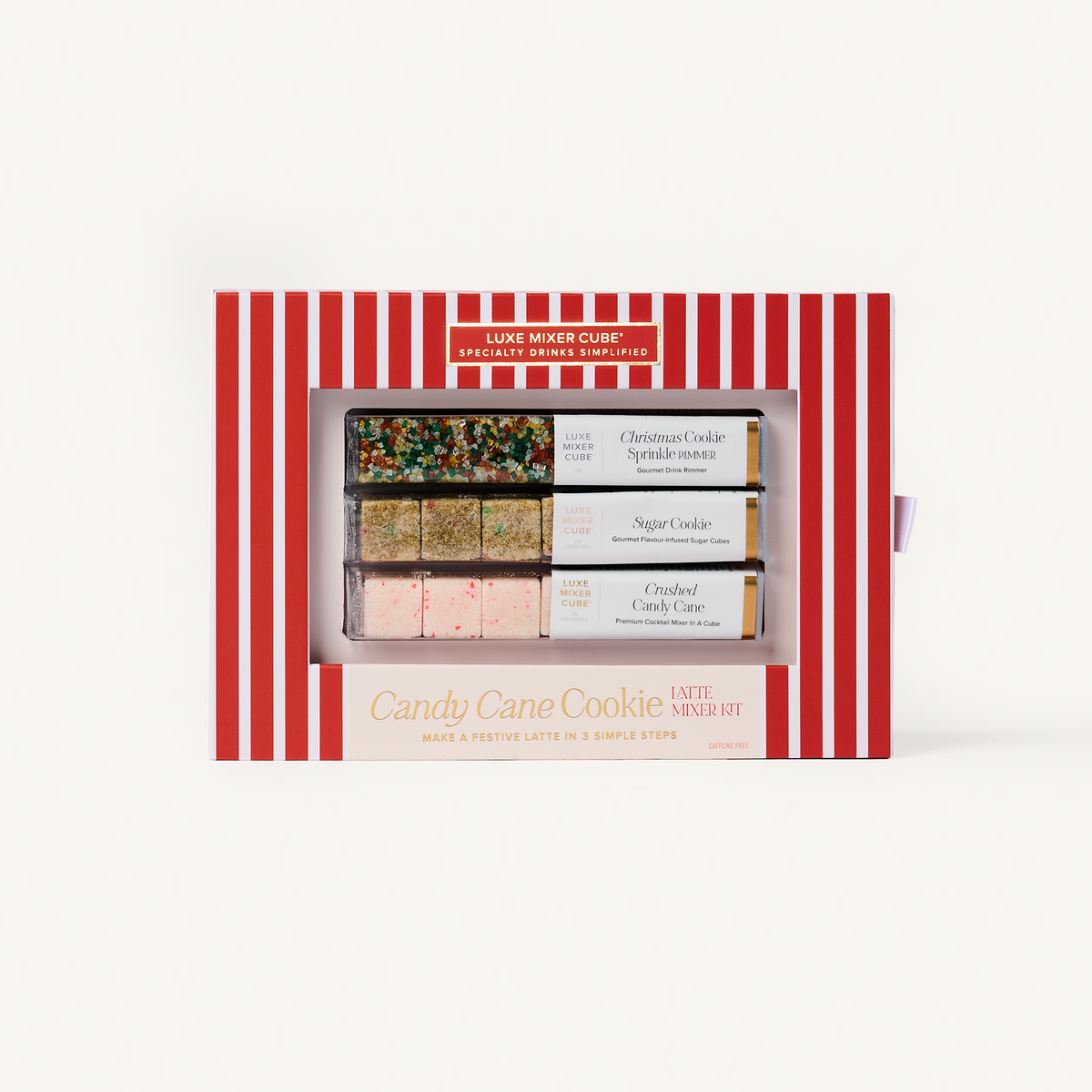 Candy Cane Cookie Latte Cafe Set - Fancy That