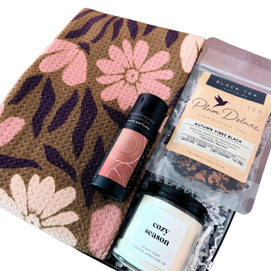 Fall Floral Gift Box