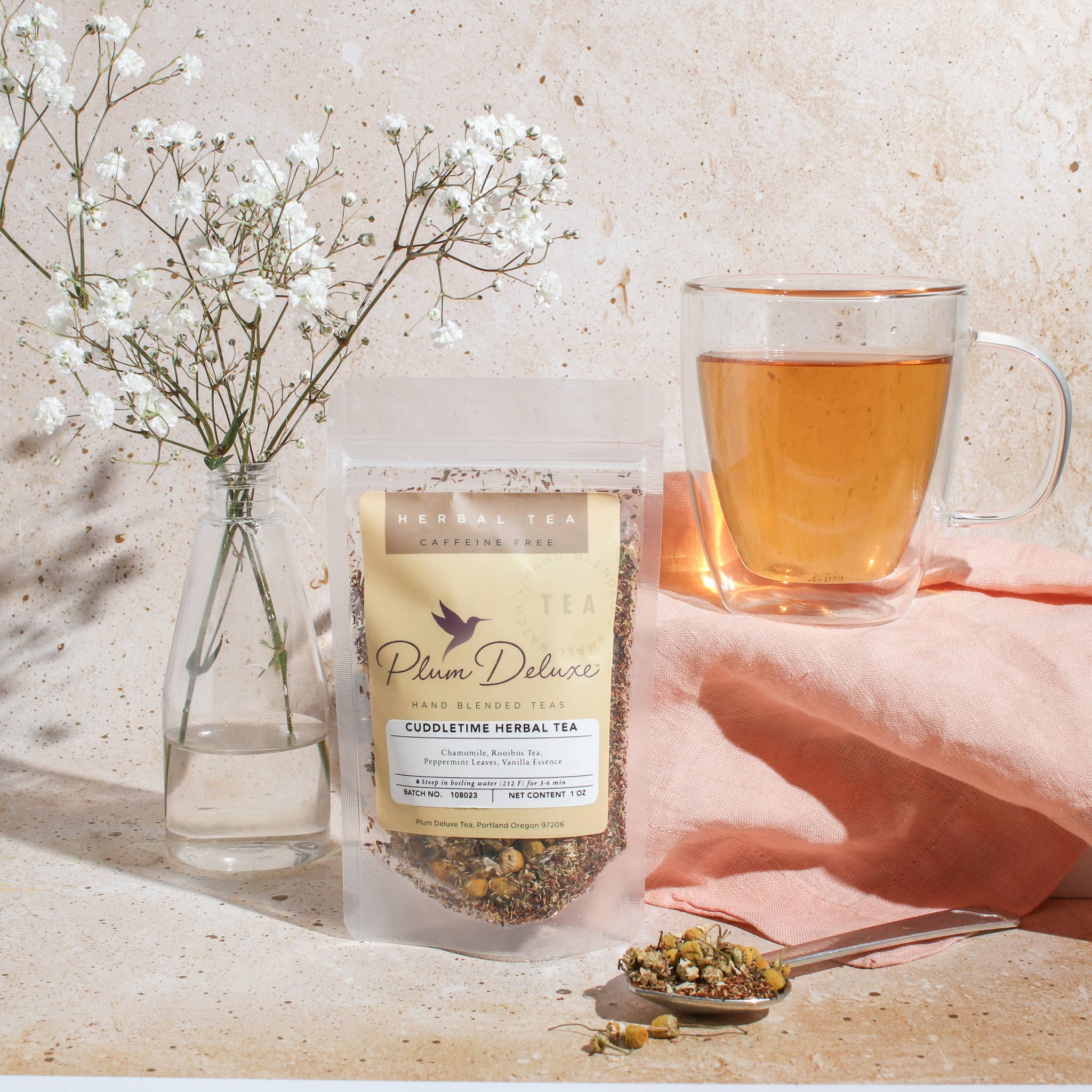 Cuddletime Chamomile Vanilla Mint Herbal Tea - Fancy That