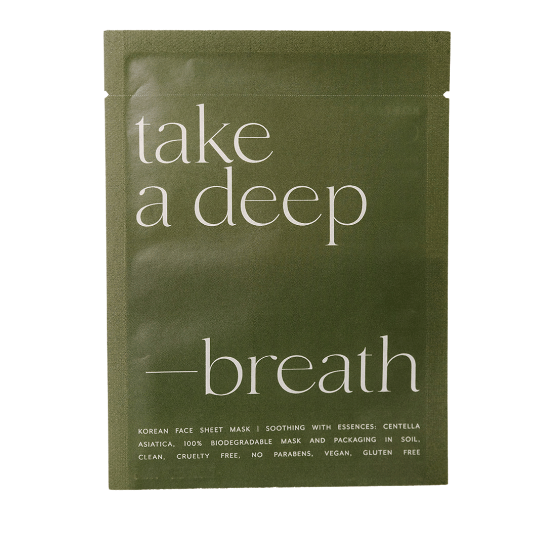 Korean Sheet Mask - Take a Deep Breath - Fancy That
