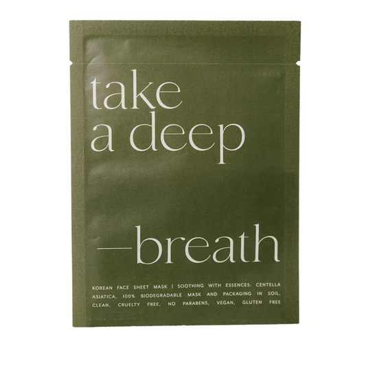 Korean Sheet Mask - Take a Deep Breath - Fancy That