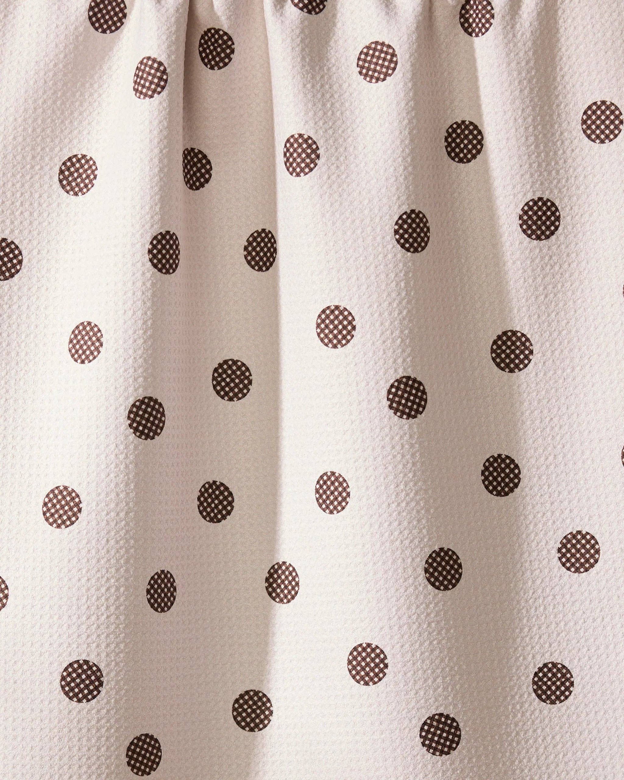 Geometry Polka Dot Tea Towel - Fancy That