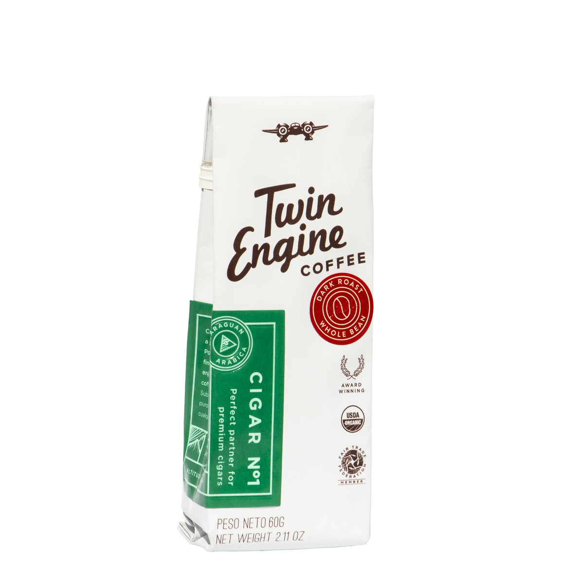 Traveler 1-Pot Organic Specialty Fair Coffee / Cigar No.1 : Medium Roast - Fancy That