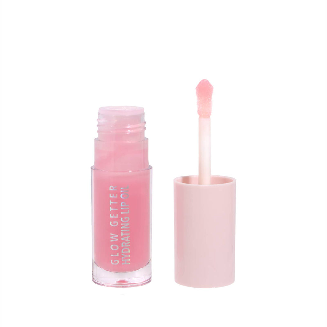 Glow Getter Hydrating Lip Oil - Bubble Pink - Fancy That