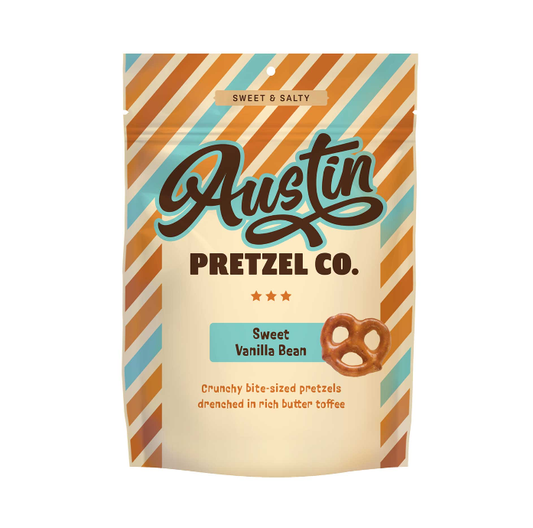 Sweet Vanilla Bean Pretzels - Fancy That