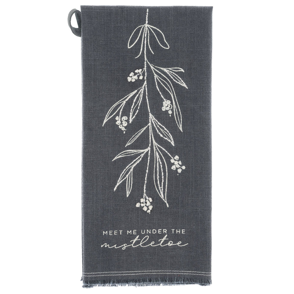 Mistletoe Tea Towel - Fancy That