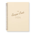 Load image into Gallery viewer, Retro Recipe Book: French Vanilla Cover | Bronze Ink - Fancy That
