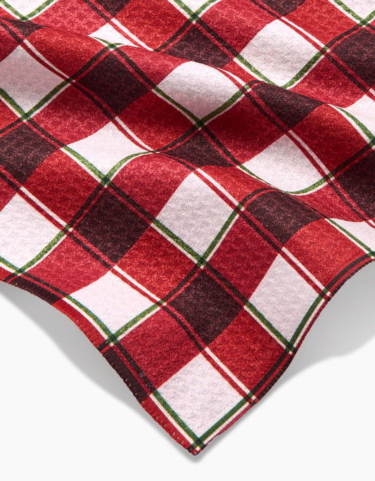 Geometry Jingle Plaid Towel - Fancy That