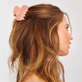 Load image into Gallery viewer, Recycled Plastic Puffy Cloud Clip 1pc - Rosewood - Fancy That
