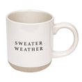 Load image into Gallery viewer, Sweater Weather Stoneware Coffee Mug - Fancy That
