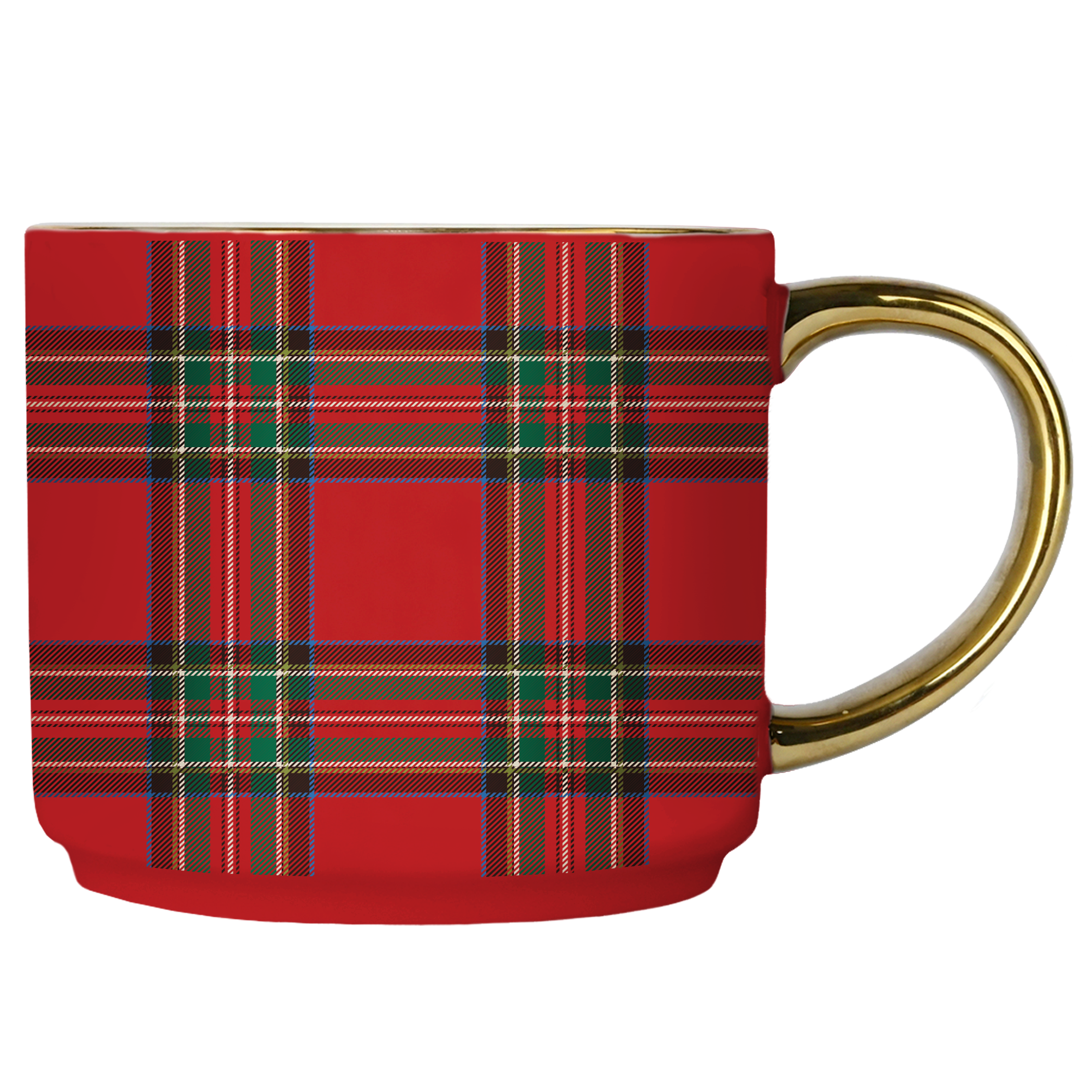 Red Plaid Coffee Mug - Fancy That