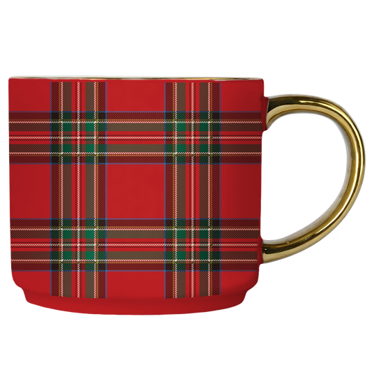 Red Plaid Coffee Mug - Fancy That