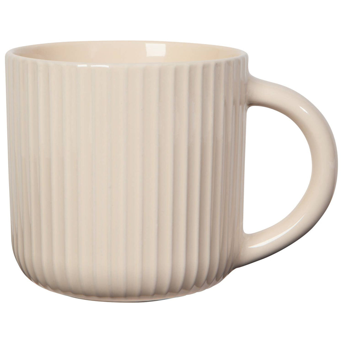 Fluted Mug - Ecru - Fancy That