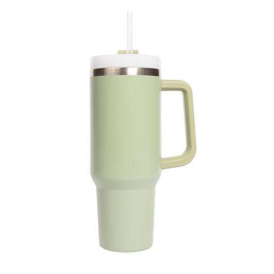 Sage Green 40 oz Travel Tumbler - Fancy That