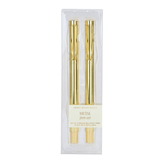 Gold Metal Pen Set - Fancy That