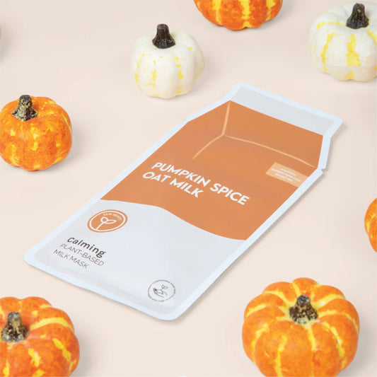 Pumpkin Spice Oat Milk Calming Plant-Based Milk Mask - Fancy That